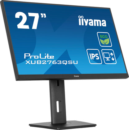 iiyama Prolite XUB2763QSU-B1 Monitor - 27 Zoll WQHD 100Hz schwarz