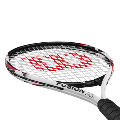 Wilson Fusion XL Tennisschläger, Aluminium, Griffstärke 3, Rot