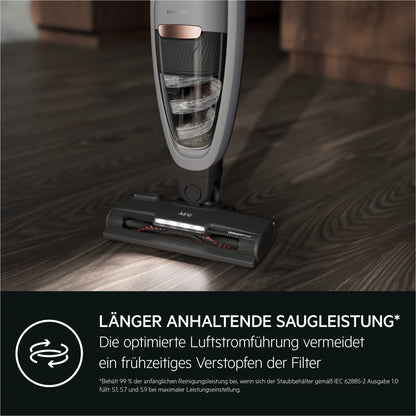 AEG CLEAN 5000 AS52CB25UG 2in1 Akku-Staubsauger Grau