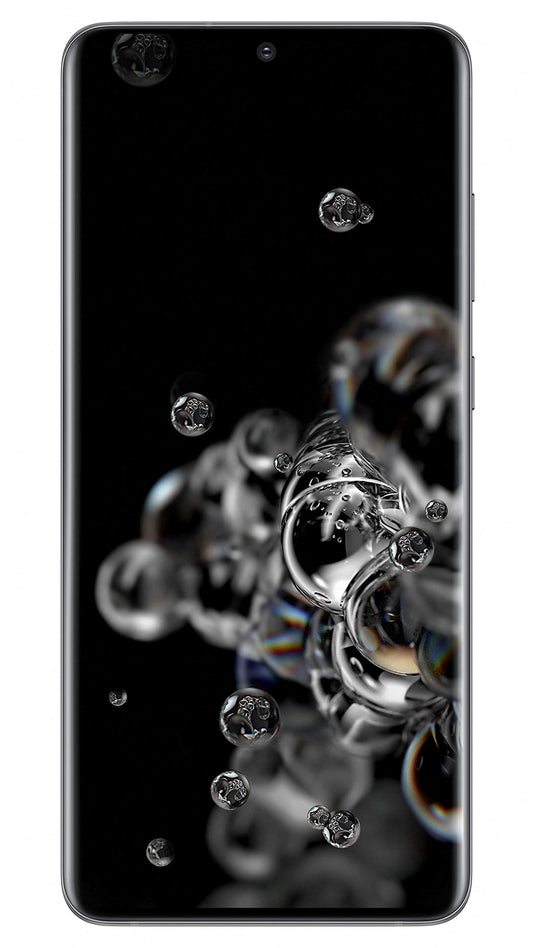 Samsung Galaxy S20 Ultra 5G Smartphone - 128GB Cosmic Gray, rechteckig. Zur mobilen Kommunikation, Internetzugang und App-Nutzung.