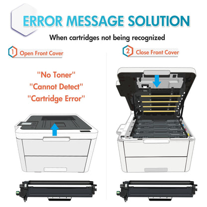 inkalfa Toner 5er-Pack kompatibel für Brother TN-243CMYK TN-247