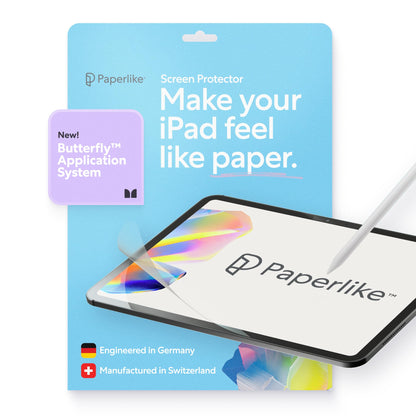 Paperlike 3 Displayschutzfolie für iPad Pro 12.9 Zoll, 2 Stück – ultradünne PET-Folie mit Nanodots-Oberfläche
