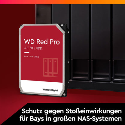 WD Red Pro 18TB 3.5 Zoll NAS Interne Festplatte 7200 RPM