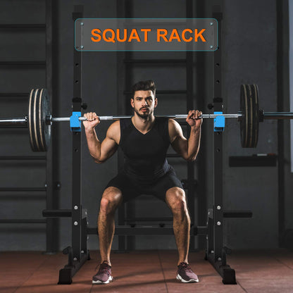 Multifunktions Squat Rack Hantelständer – Höhenverstellbar