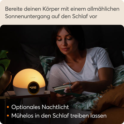 Lumie Bodyclock Rise 100 Sonnenaufgang Wecker - Weiss