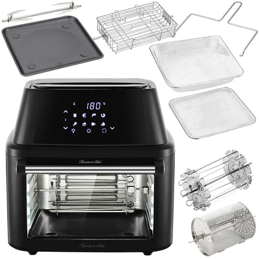 Rosenstein & Söhne Digitale XXXL Heissluftfritteuse & Ofen 16L