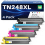 Brother TN248XL Toner Kompatibel – High Yield CMYK Set