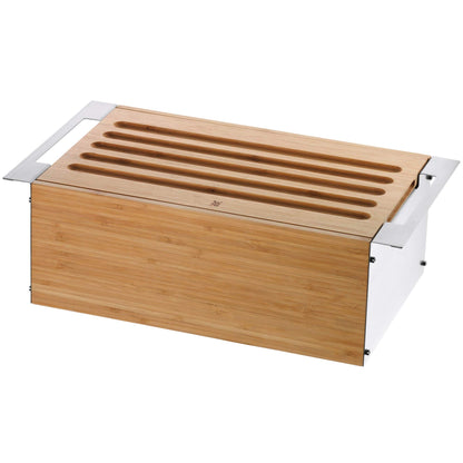 WMF Gourmet Brotkasten - Bambus Schneidebrett Brotbox