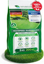 Natureflow Rasensamen schnellkeimend, Nachsaat, 5 kg für 200 m², Grassamenmischung für Sport- und Spielrasen