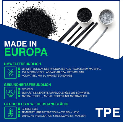 ELMASLINE VW Caddy 5 (V) Gummimatten Kofferraumwanne Set - Normalversion