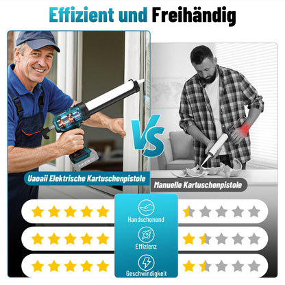 Uaoaii Akku-Kartuschenpistole 18V 300ml Makita-kompatibel ohne Akku