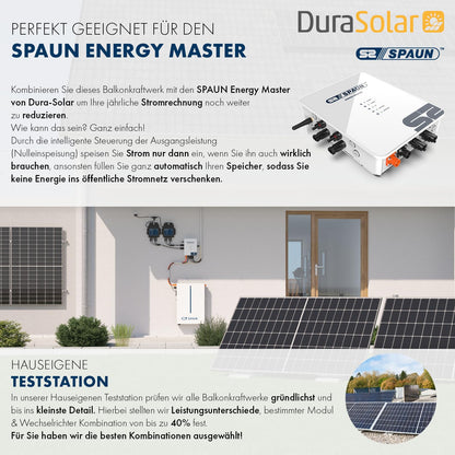 SwissSolar 500W Bifazial Glas-Glas Solarmodul - n-Type