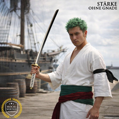 Swords and more One Piece Wado-Ichi-Monji Katana aus Bambus