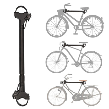 Fischer Fahrradrahmenadapter 591038 für Fahrradtransport, schwarz