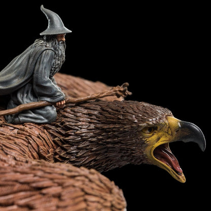 Weta Workshop Herr der Ringe Statue Gandalf auf Gwaihir Schmuckschatulle