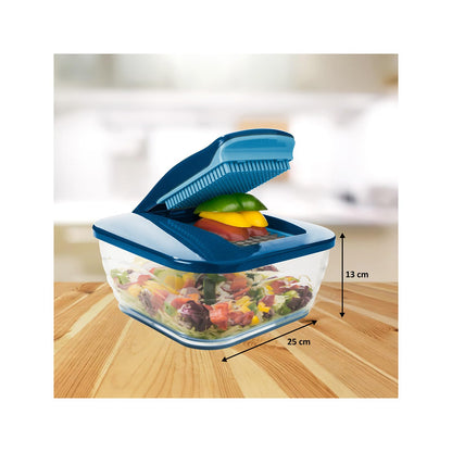 Genius Nicer Dicer Chef Gemüseschneider 15 tlg - Blau