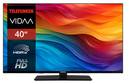 TELEFUNKEN XF40VP750M Smart TV - 40 Zoll Full HD Schwarz