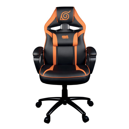 Konix Naruto Shippuden Gaming-Stuhl – Schwarz Orange Konoha PU