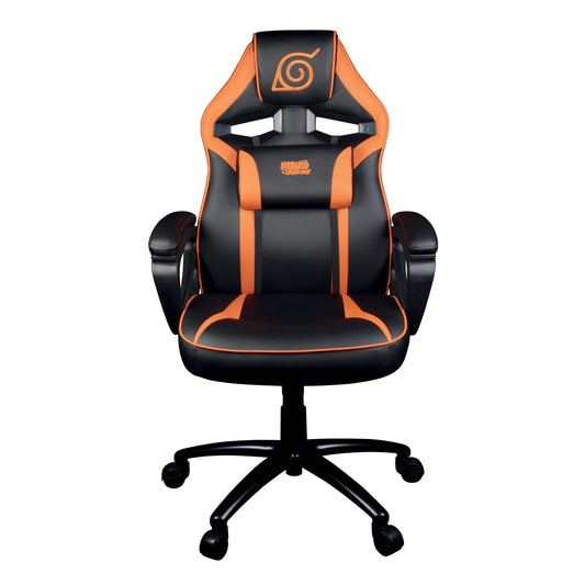 Konix Naruto Shippuden Gaming-Stuhl – Schwarz Orange Konoha PU