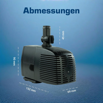 Kerry Electronics Teichpumpe KEP1500N, 1500 L/h, 25 Watt