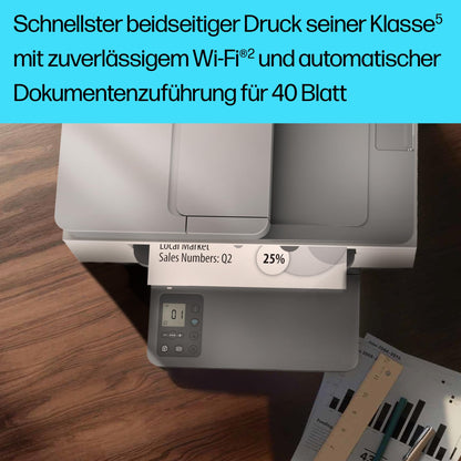 HP LaserJet MFP M234sdw Multifunktionslaserdrucker Grau-Weiss