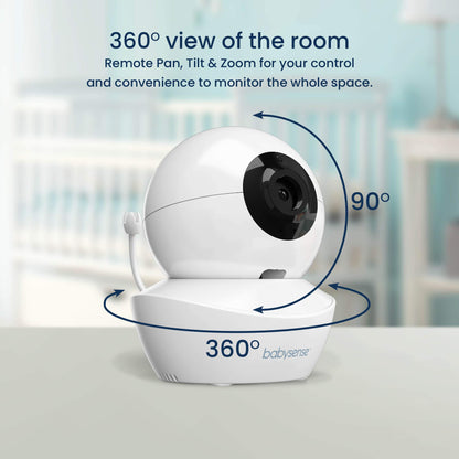 Babysense HDS2 Babyphone mit Kamera – 5 Zoll HD, Ohne WLAN