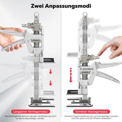 Raynesys Arbeitssparender Arm Hebewerkzeug – 12 Zoll, 2 Stück