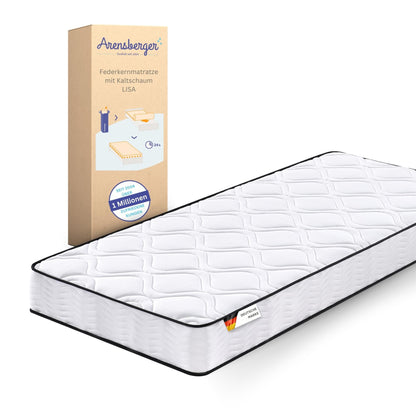 Arensberger Lisa 7-Zonen Taschenfederkern Matratze 180x200 cm H2/H3