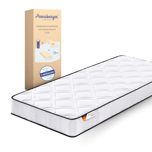 Arensberger Lisa 7-Zonen Taschenfederkern Matratze 180x200 cm H2/H3