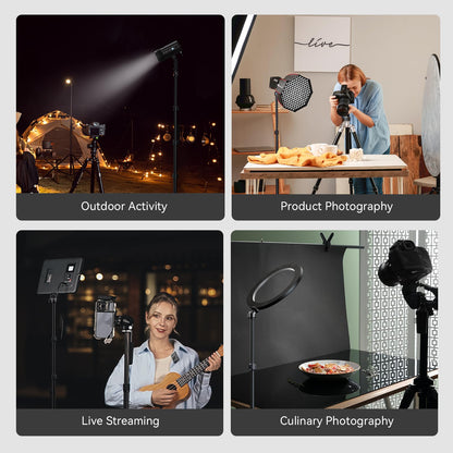 SmallRig RA-S200 Lichtstativ 200 cm, tragbar, max. 4 kg