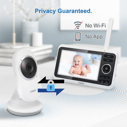 VTech VM350 Video-Babyphone – Bewegliche Kamera