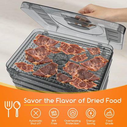 Aigostar Crispy Dörrautomat - Edelstahl, Temperatur & Timer