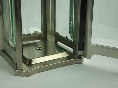 designgrab AEL5 Venezia Edelstahl-Grablampe - Silber