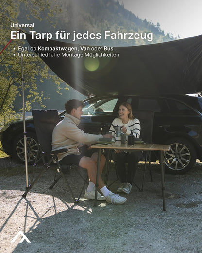 qeedo Motor Tarp Universal Sonnensegel – UV80 Autosonnensegel