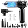 Citybee SW-113 Handstaubsauger Akku kabellos 25000 Pa, 3 Saugstufen mit LED-Licht und Blasfunktion