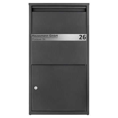 Haussmann BOX391 Paketbriefkasten – Paketstation für Zuhause