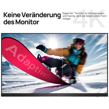 KOORUI N07 Monitor – 27 Zoll 4K UHD IPS PC Bildschirm