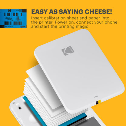 Kodak Premium Zink Fotopapier 2x3 Zoll, selbstklebend, 100 Blatt