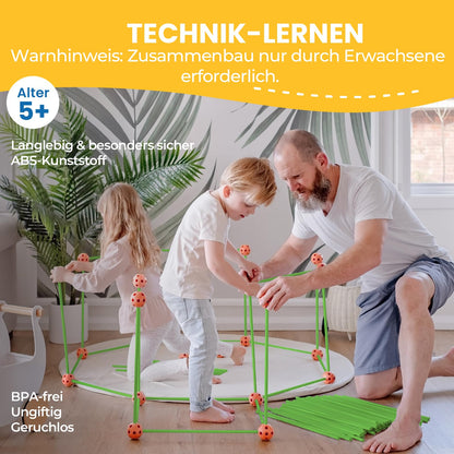 Tiny Land Höhlen-Baukasten 130-teilig Konstruktionsspielzeug