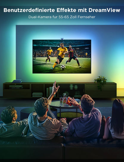 Govee Envisual T2 TV Hintergrundbeleuchtung – Dual-Kamera 55-65 Zoll