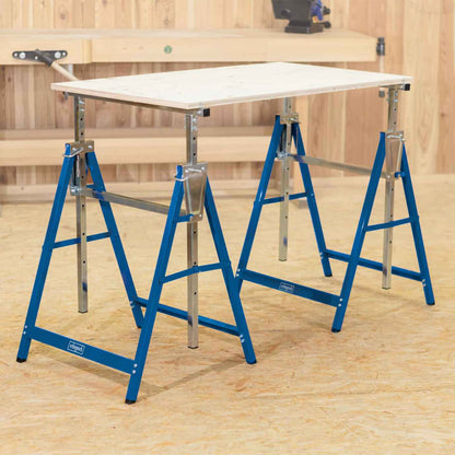 Scheppach Teleskop-Arbeitsbock TUG200 Untergestell, 2 Stück