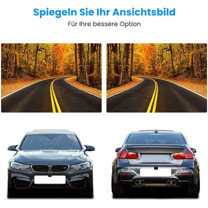 AUTO-VOX W7 Rückfahrkamera Set kabellos mit 5 Zoll Monitor, IP68