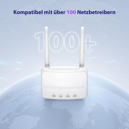 STRONG 4GROUTER360M 4G LTE WLAN Router N300 mit SIM-Karten-Slot