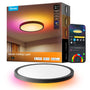 Govee RGBIC LED Deckenleuchte 24W dimmbar Ø30cm Matter schwarz, rund, zur Raumbeleuchtung