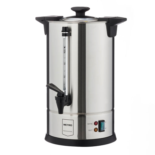 METRO Professional Kaffeemaschine GCM4007, silber, als Standgerät. Brüht Filterkaffee für Catering und Großveranstaltungen.