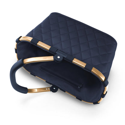 reisenthel carrybag frame rhombus Einkaufskorb - midnight gold