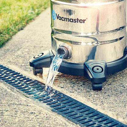 Vacmaster VQ1530SFDC Nass-Trockensauger 1500W 30L Edelstahl