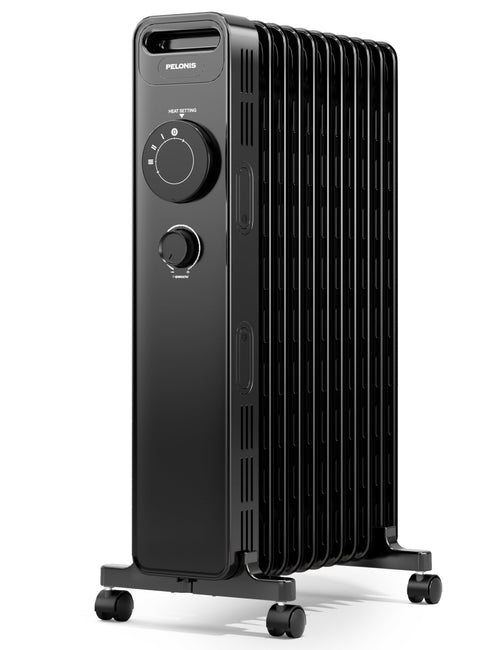 PELONIS Ölradiator Ölheizkörper - 2300W J-förmige Lamellen