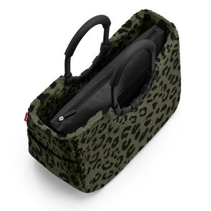 reisenthel loopshopper M teddy leo olive – Shopper aus recyceltem PET