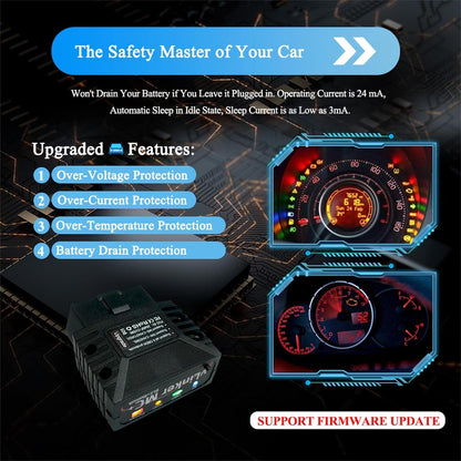 vLinker MC+ Mini Bluetooth OBD II Auto Diagnose Scanner – iOS/Android